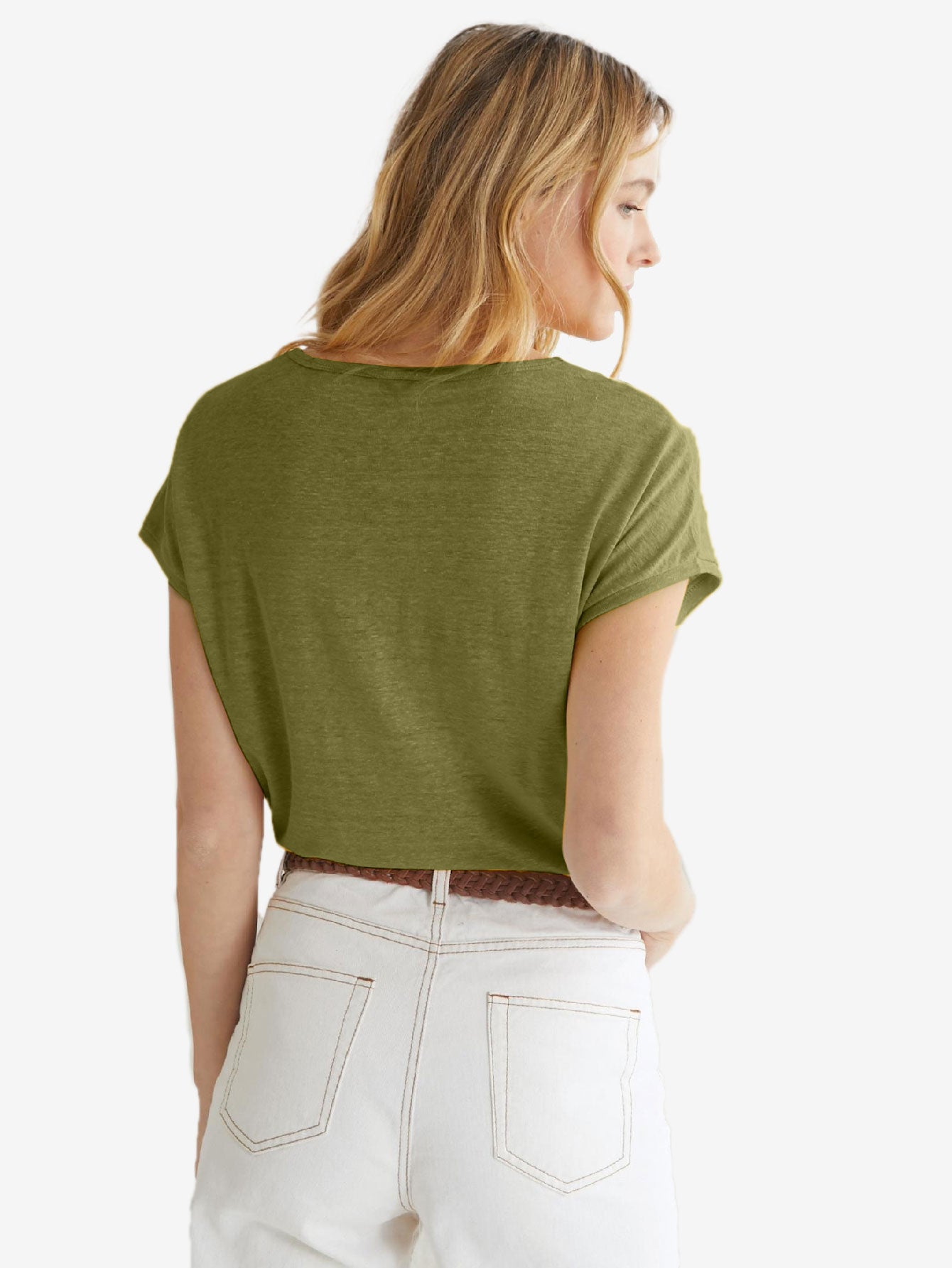 Linen Women_s T-shirt