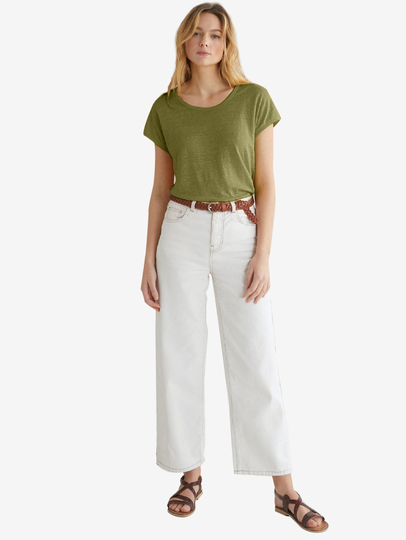 Linen Women_s T-shirt