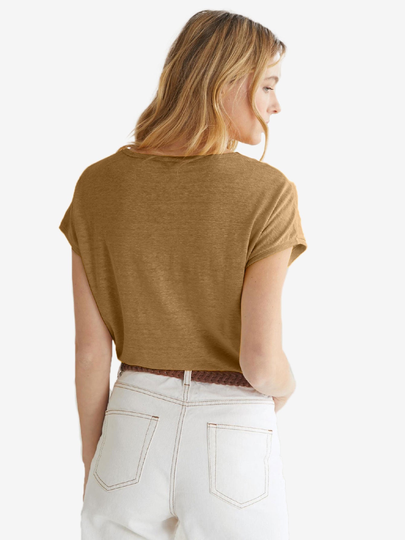Linen Women_s T-shirt