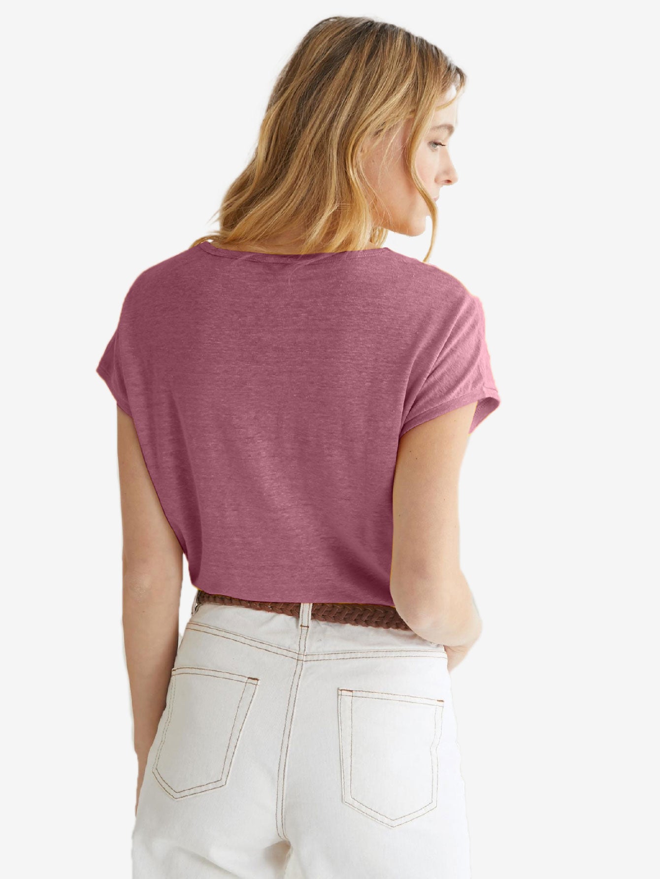 Linen Women_s T-shirt