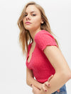 BDG Sandy Notched Neck Tee