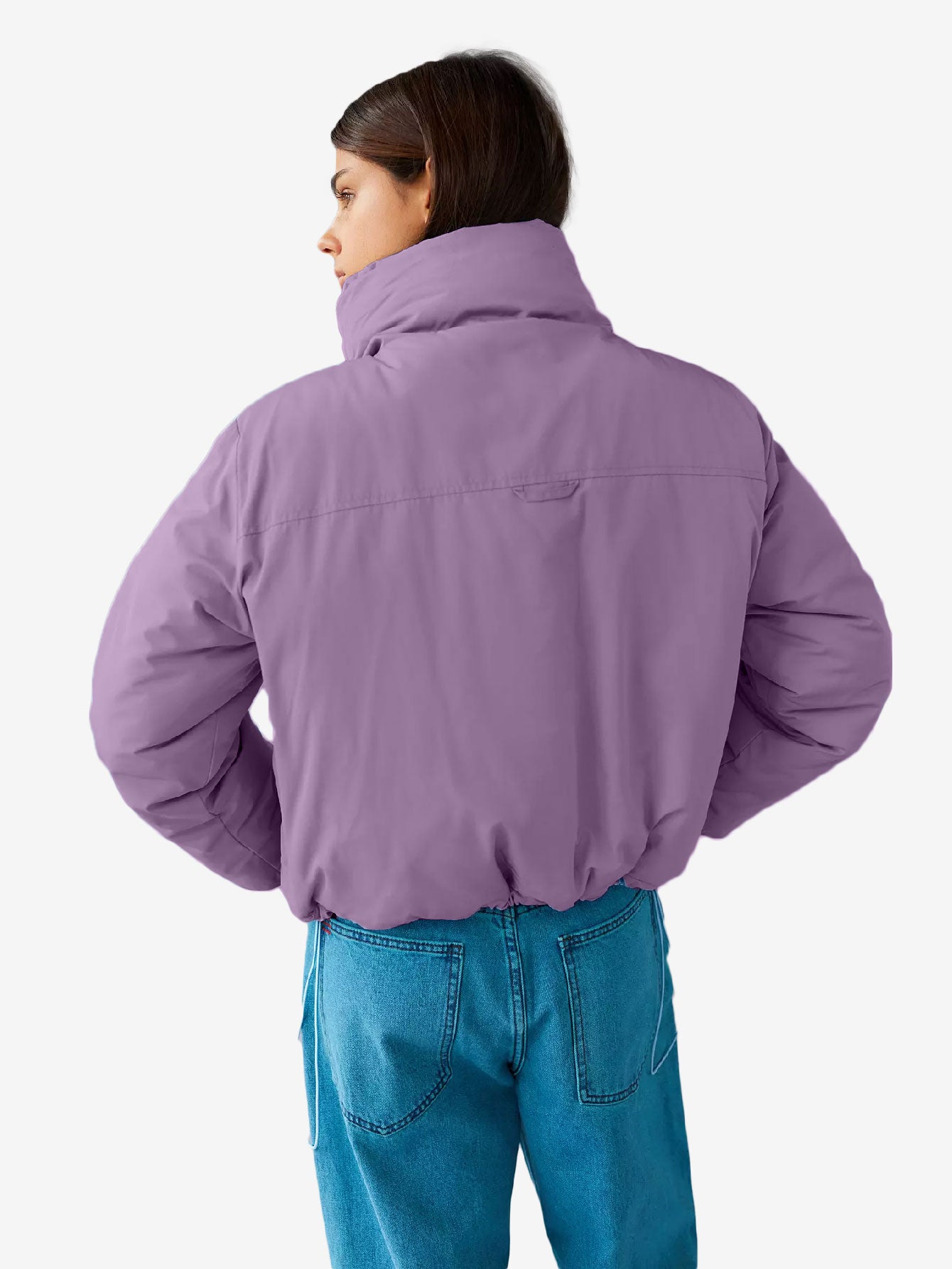 Cozy Lightweight Funnel Neck Puffer Jacket