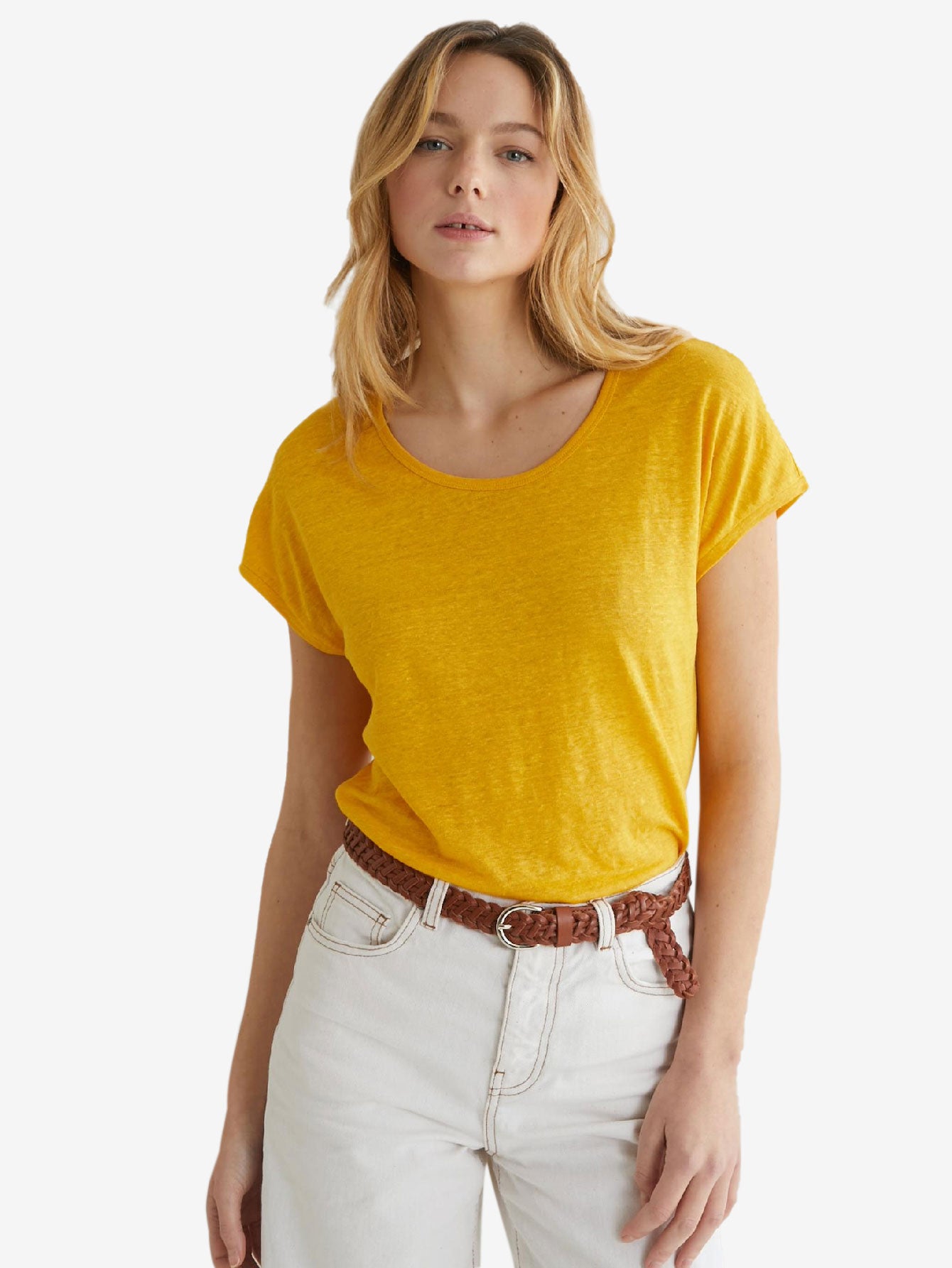 Linen Women_s T-shirt