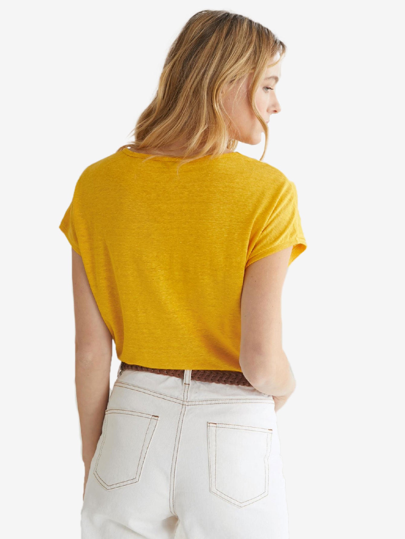 Linen Women_s T-shirt