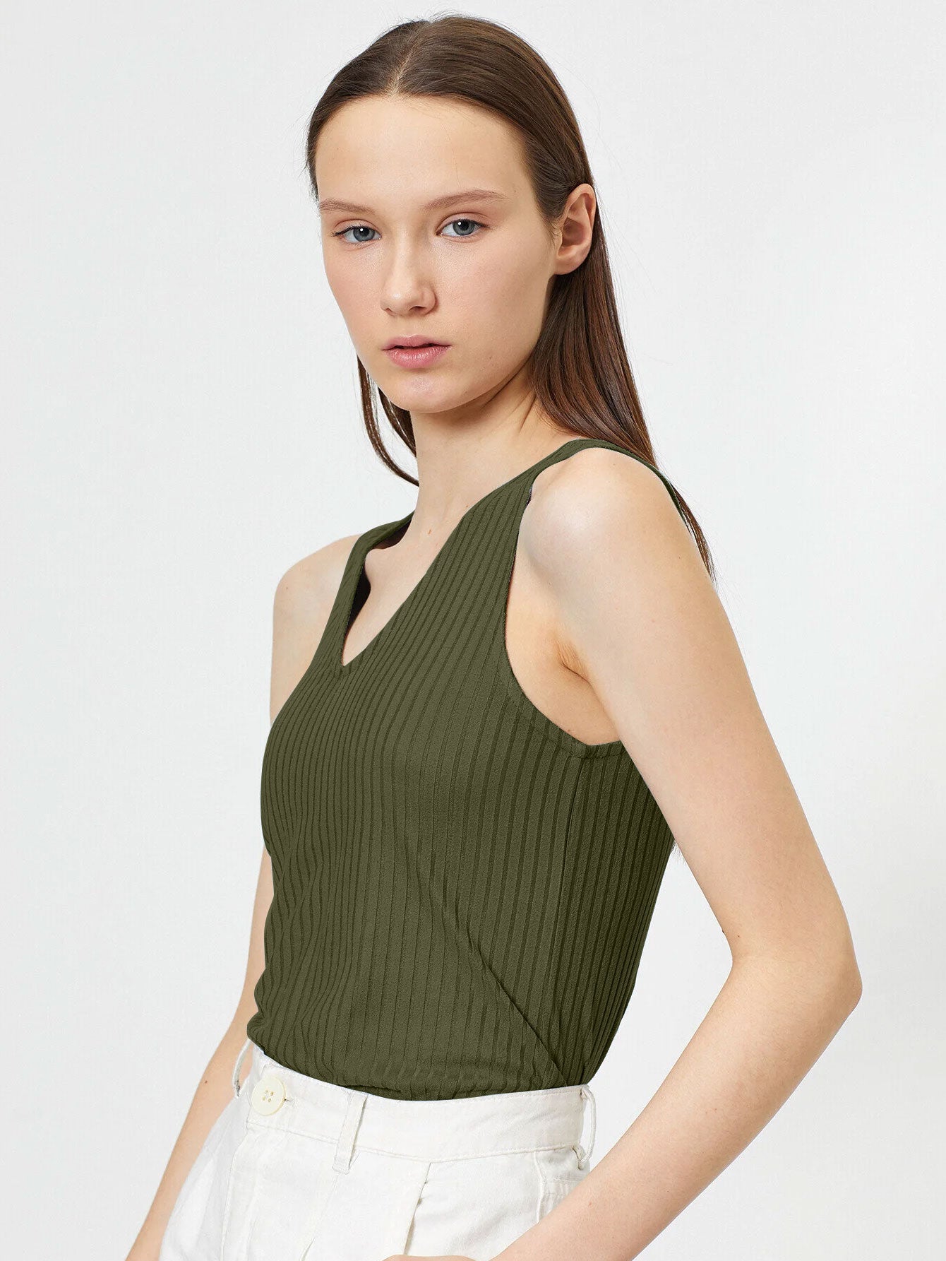 Basics V-Neck Tank Top