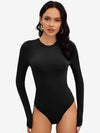 Basic Solid Form Fitted Bodysuit