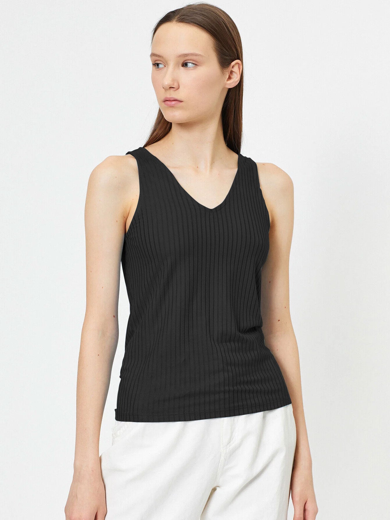 Basics V-Neck Tank Top