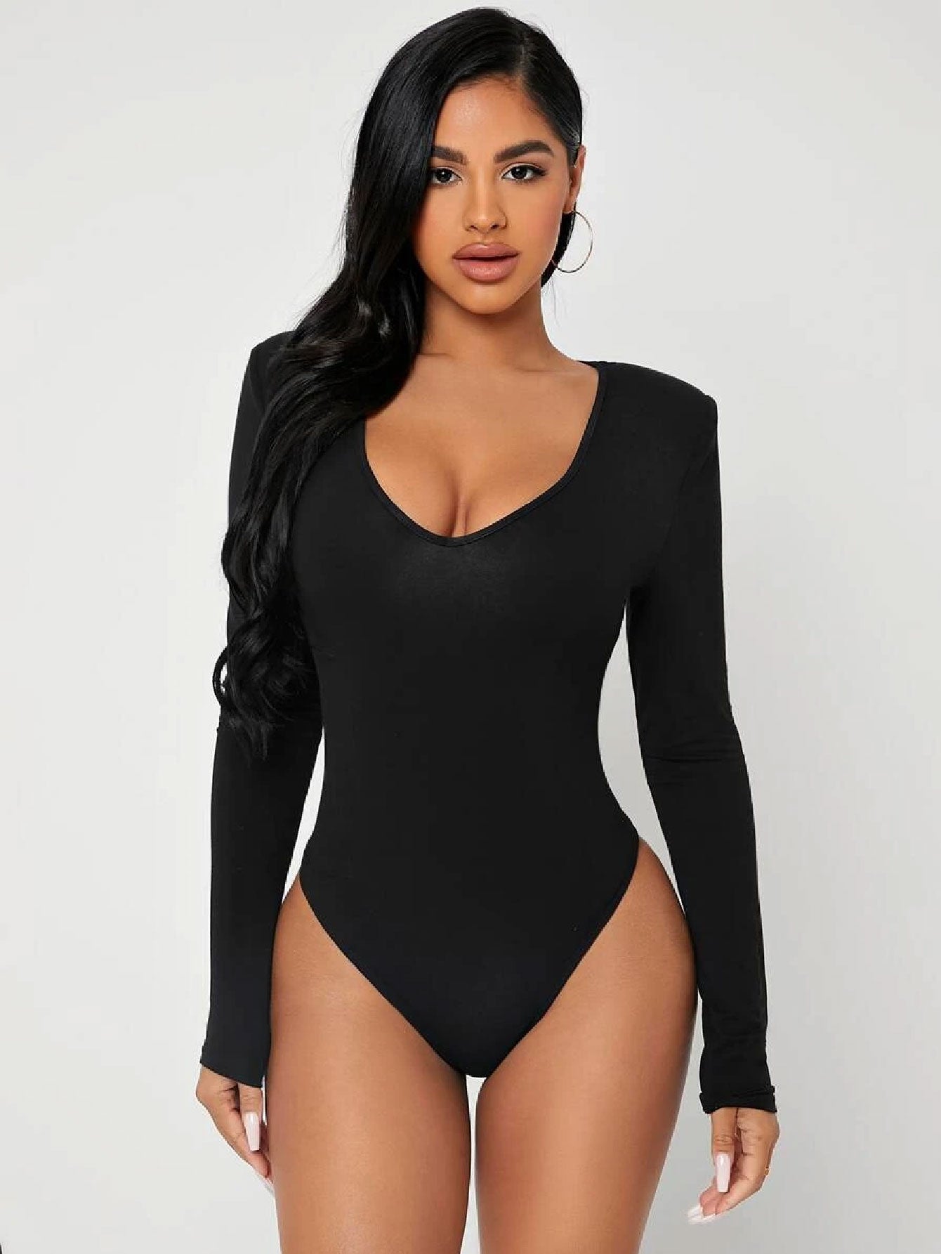Bubblegum Solid Slim Fit Bodysuit