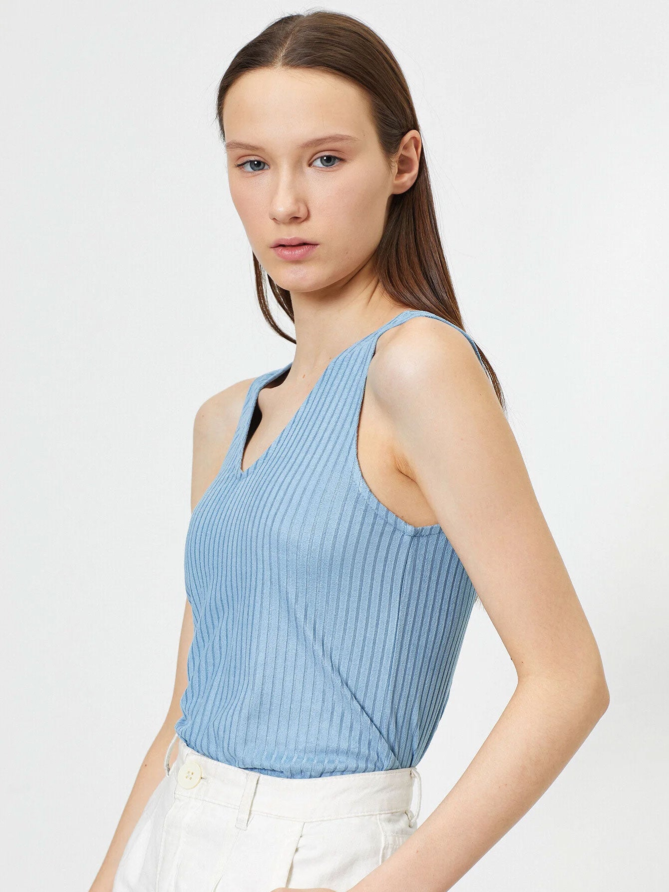 Basics V-Neck Tank Top