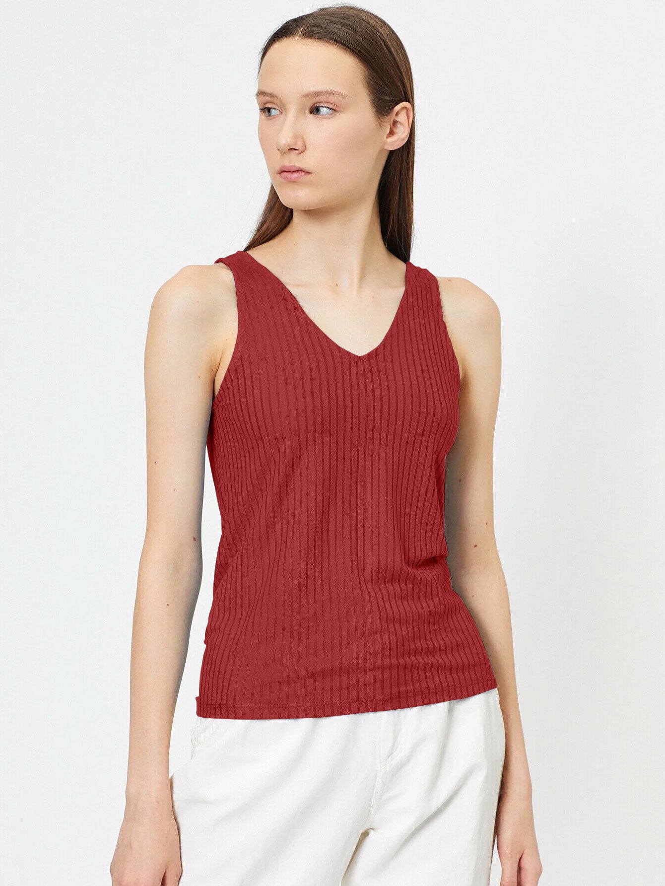 Basics V-Neck Tank Top