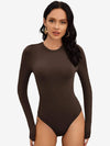 Basic Solid Form Fitted Bodysuit
