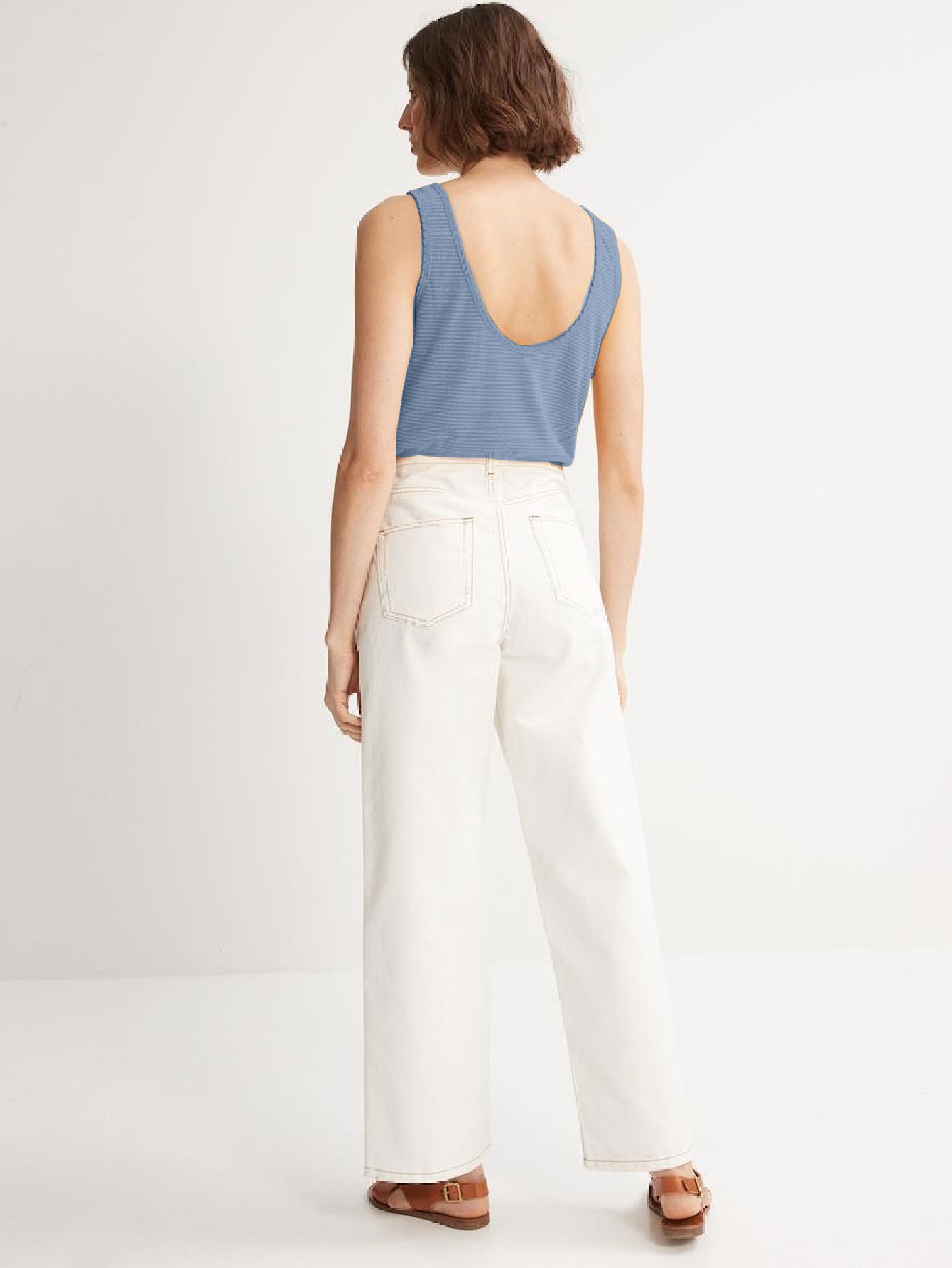 Bubblegum Women's Stripe Tank Top