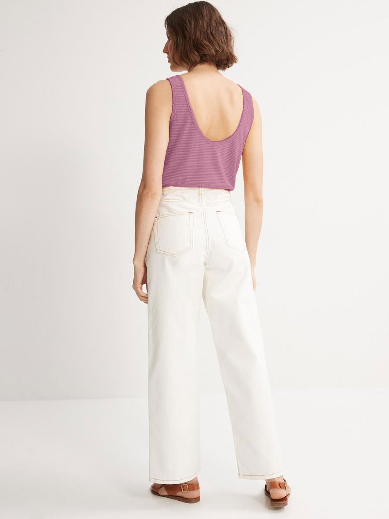 Bubblegum Women's Stripe Tank Top