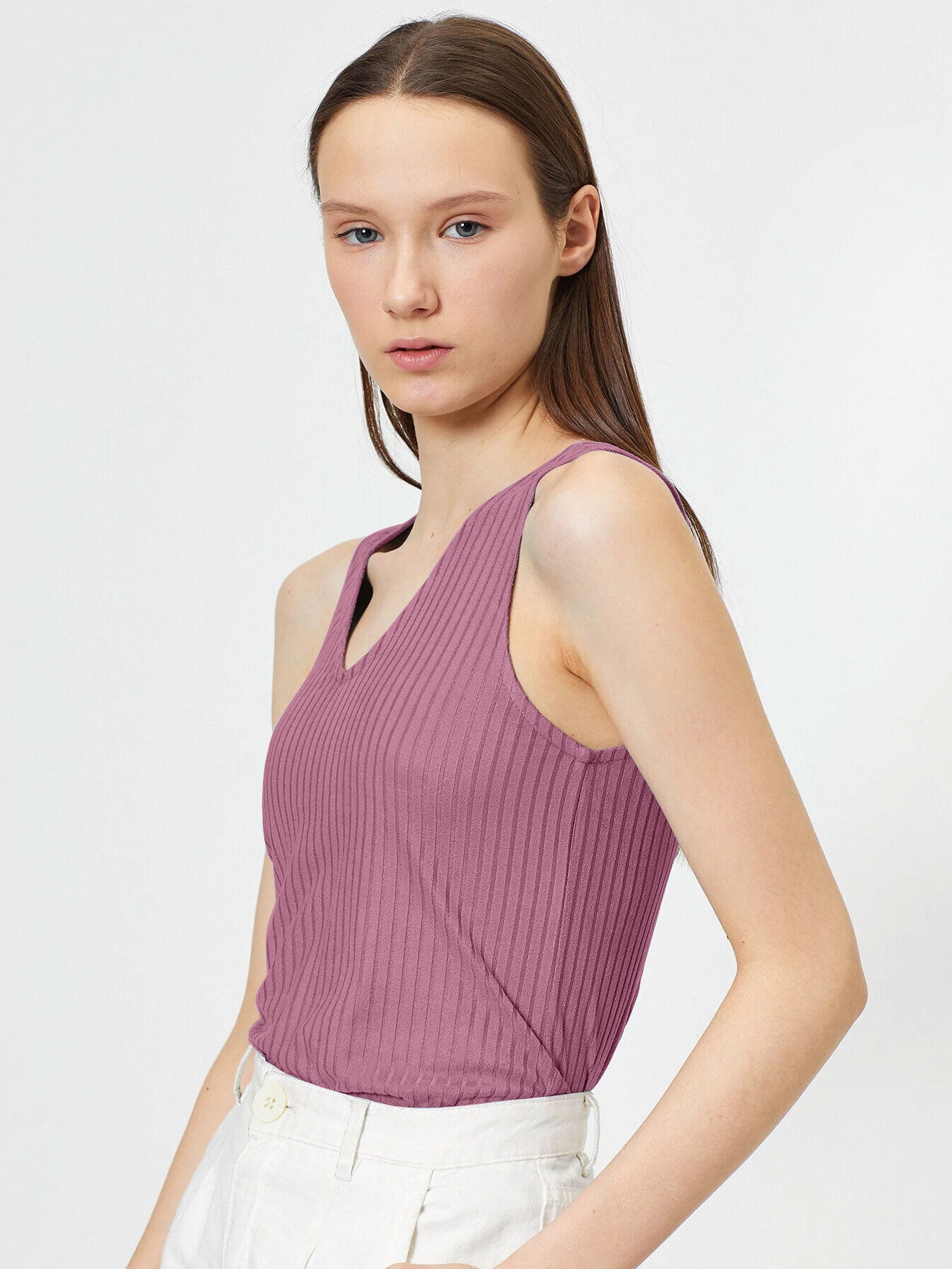 Basics V-Neck Tank Top