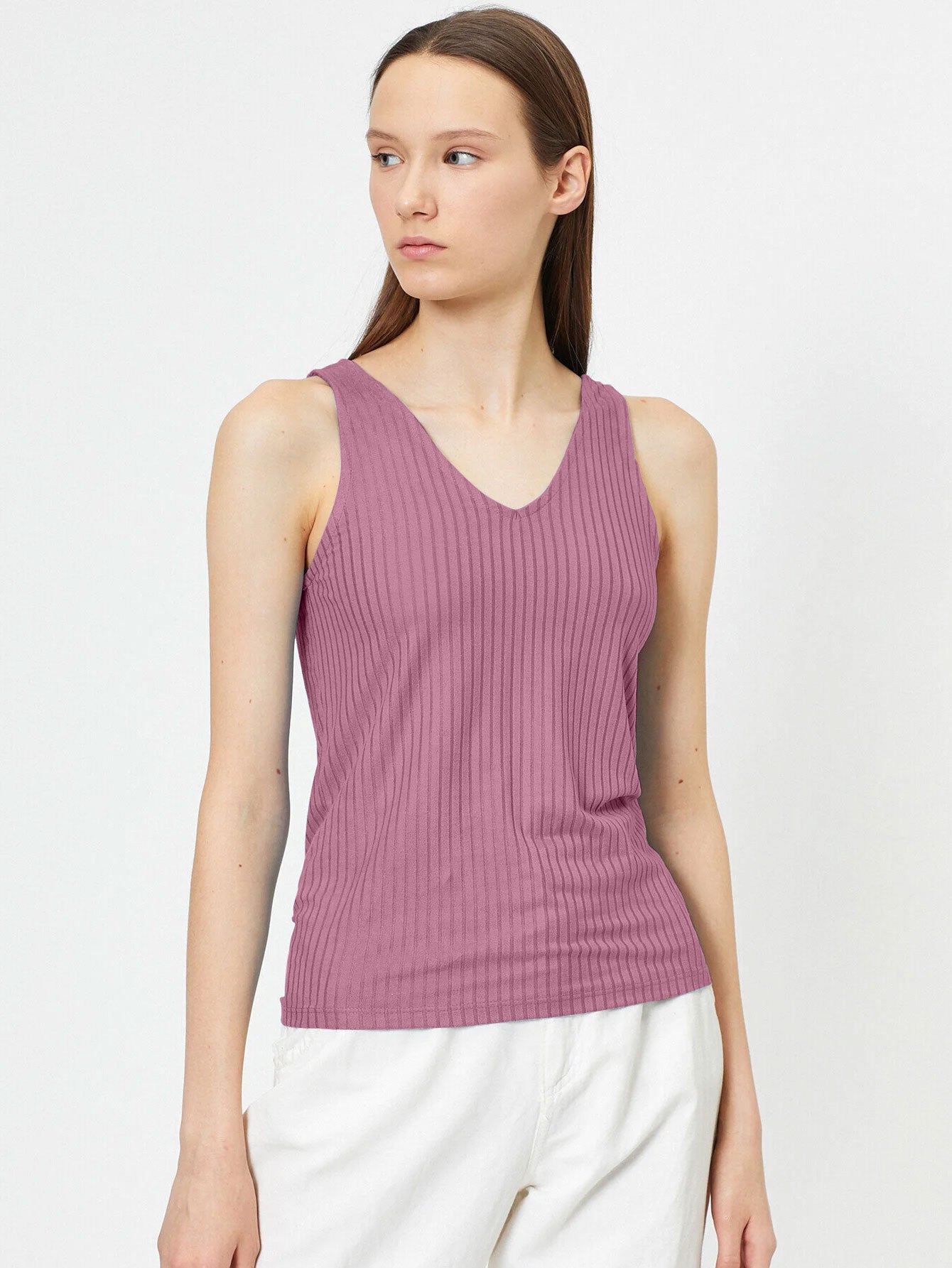 Basics V-Neck Tank Top