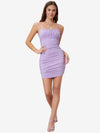 Attractive Ruched Bust Bodycon Dress