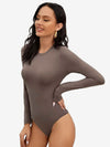Basic Solid Form Fitted Bodysuit