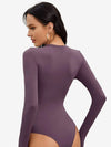 Basic Solid Form Fitted Bodysuit