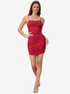 Attractive Ruched Bust Bodycon Dress