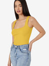 Basics Scoop Neck Solid Tank Top